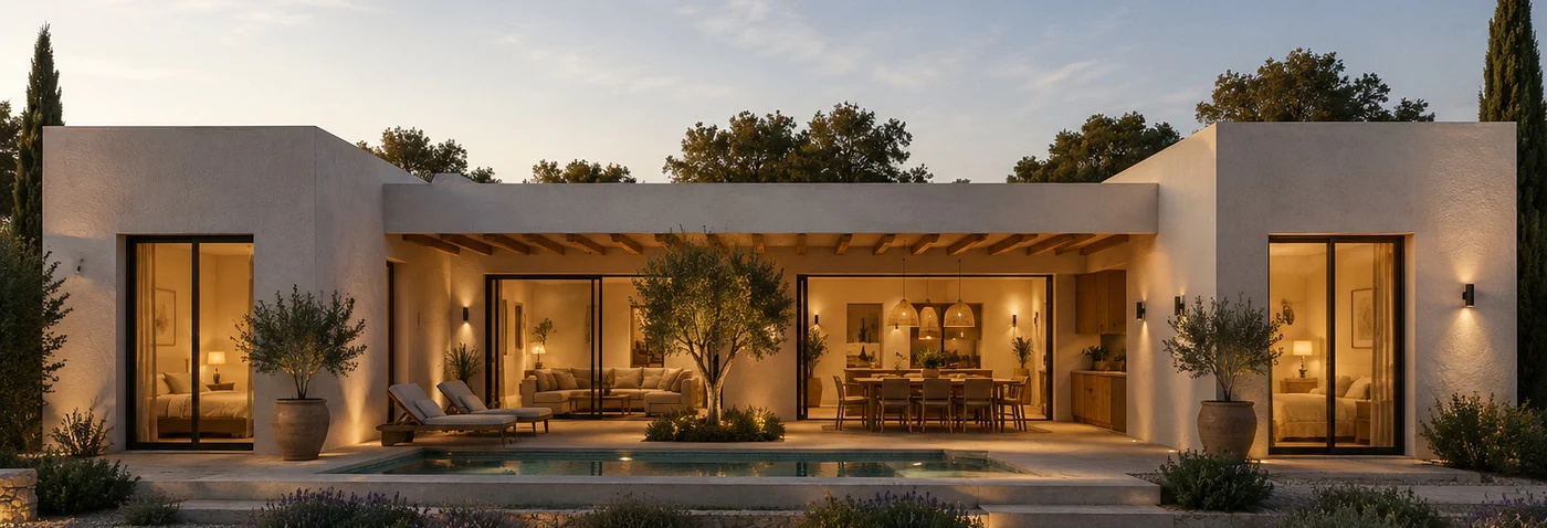 Casa Oliva, vista exterior